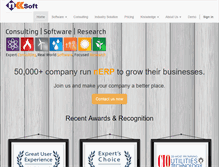 Tablet Screenshot of nksoft.com